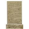 Image 1 : Duke of Wellington Autograph Letter Signed With Vintage Etched Portrait
