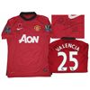 Antonio Valencia Signed Match Worn Shirt From Manchester United