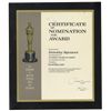 Official Oscar Nomination Certificate for the 1974 Film ''Earthquake''