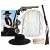 Kurt Russell Prop Pistol, Rifle, Pocket Watch, Shirt & Hat From His Famous Role as Wyatt Earp in ''T