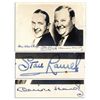 Image 1 : Jovial Laurel & Hardy Signed Photo