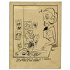 Image 1 : Original ''Dennis The Menace'' 1956 Comic Strip Signed by Creator Hank Ketcham