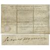 Image 1 : James Monroe Land Grant Signed as President in 1823