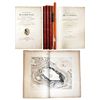 Image 1 : Stuart & Revett's 5-Volume Book Set, ''Antiquites d'Athenes'' -- Famous Architectural Study