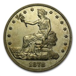 1873-1878 Trade Dollar - Almost Uncirculated