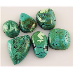 Natural Turquoise 171.82ctw Loose Small Gemstone Lot of