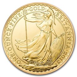 2013 1 oz Gold Britannia - Brilliant Uncirculated