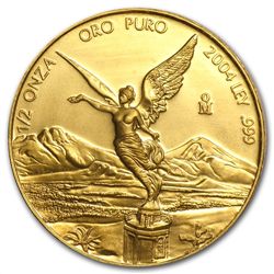 2004 1/2 oz Gold Mexican Libertad (Brilliant Uncirculat