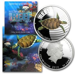 2011-12 1/2 oz Proof Silver Sea Life II Series 5 coin s