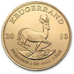 2010 1 oz Gold South African Krugerrand (BU)
