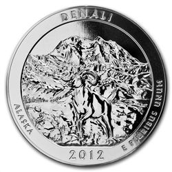 2012 5 oz Silver ATB - Denali National Park, Alaska