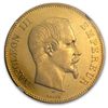 Image 1 : France 100 Franc Gold Napoleon III NGC AU-55 Random Dat