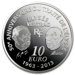 2013 10 Euro Silver Europa Series - 50th Anniv. of