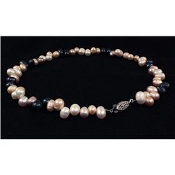 MULTI-COLOR FRESHWATER PEARL 262.91CTW NECKLACE