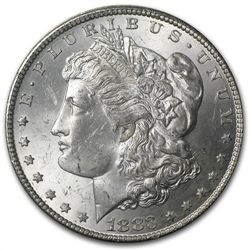 1882-1884-CC Morgan Dollar Brilliant Uncirculated - GSA