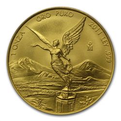 2011 1 oz Gold Mexican Libertad MS-70 PCGS
