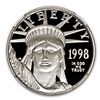 Image 1 : 1998-W 1/4 oz Proof Platinum American Eagle PF-70 NGC U