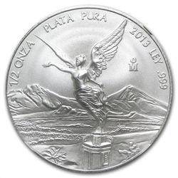 2013 1/2 oz Silver Libertad MS-70 NGC (ER) - Registry S
