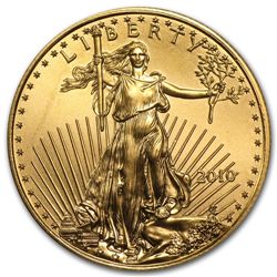 2010 1/2 oz Gold American Eagle - Brilliant Uncirculate