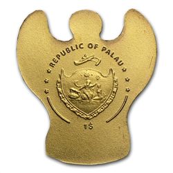 Palau Gold $1 Golden Angel Coin (1/2 gram of Pure Gold)