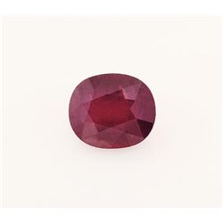 Loose Gemstone Faceted Ruby Corrundum