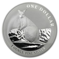 2012 1 oz Australian Silver Kangaroo MS-70 PCGS