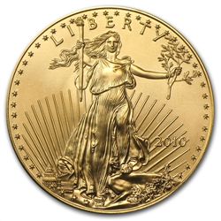 2010 1 oz Gold American Eagle - Brilliant Uncirculated