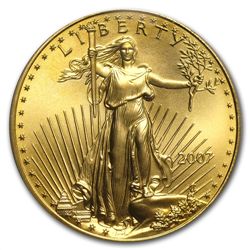2007 1 oz Gold American Eagle MS-70 PCGS