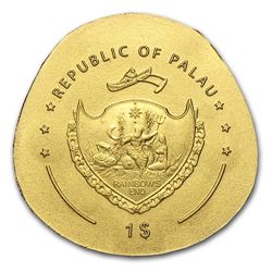 Palau Gold $1 Golden Ladybug Coin (1/2 gram of Pure Gol