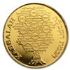 Image 1 : 2009 Israel Kabbalah-Smallest Pure Gold Medal