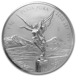 2003 32.15 oz Kilo Silver Libertad PL-69 NGC - Proof Li