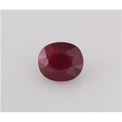 Loose Gemstone Faceted Ruby Corrundum