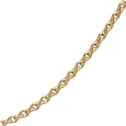 Cable 14k Gold Necklace - 18 in.