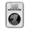 Image 1 : 2011 Silver Eagle Set - MS/PF-70 NGC - 5 Coins - 25th A