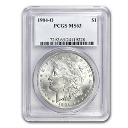 Morgan Dollar - 5 Coin Mintmark Set - MS-63 PCGS