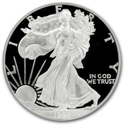 1997-P (Proof) Silver American Eagle PR-70 PCGS Registr