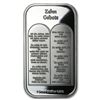 Image 1 : 1 oz Ten Commandments Silver Bar (in German)