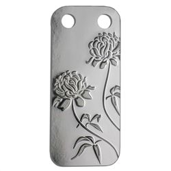 Peony - 1/5 oz Proof Silver Pamp Ingot Pendant