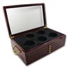 Image 1 : 5-Tier Custom Wood Display Box for 25 - Coin ATB Set