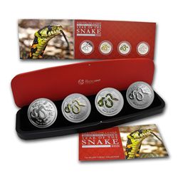 2013 Year of the Snake 1 oz Silver Typeset Collection (