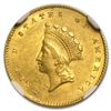 Image 1 : $1 Indian Head Gold - Type 2 - MS-61 NGC or PCGS