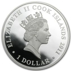 2011 1 oz Proof Silver Battle of Midway Coin - Naval Ba