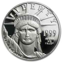 1999-W 1/2 oz Proof Platinum American Eagle PF-70 NGC