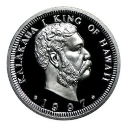 1997 1/4 oz Hawaiian Platinum King (Proof)