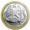 Image 1 : Isle of Man 2011 Bi-Metallic Angel (Plat/Gold) NGC PF-7