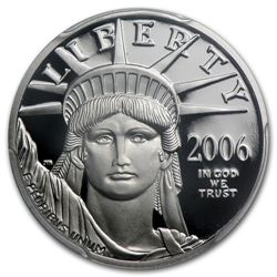 2006-W 1/4 oz Proof Platinum American Eagle PR-70 PCGS