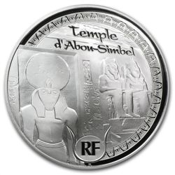 2012 10 Euro Silver Proof Egyptian Heritage - Abu Simbe