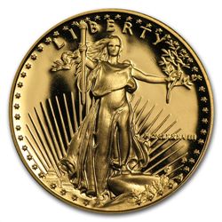 1/4 oz Proof Gold American Eagle (Random Year, w/Box &a