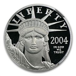 2004-W 1/4 oz Proof Platinum American Eagle PF-70 NGC U