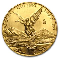 2003 1/2 oz Gold Mexican Libertad (Brilliant Uncirculat
